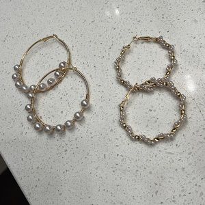 2 bridal hoops